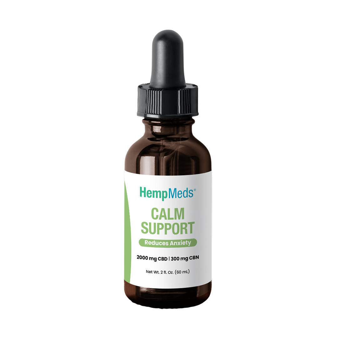 HempMeds CBD plus CBN Calm Support bottle
